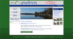 Desktop Screenshot of madisonmaine.com