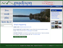 Tablet Screenshot of madisonmaine.com